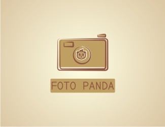 Projekt logo dla firmy foto panda | Projektowanie logo