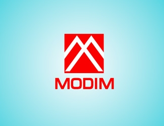 Projekt graficzny logo dla firmy online Modim