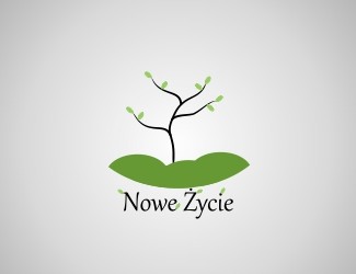 Projekt logo dla firmy Nowe Życie | Projektowanie logo