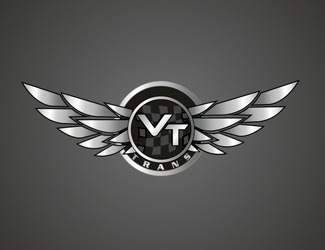 Projekt graficzny logo dla firmy online VTtrans