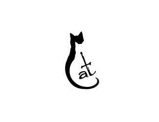 Projektowanie logo dla firm online Black Cat