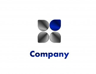 Blue Flower - projektowanie logo - konkurs graficzny