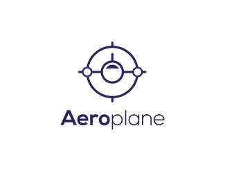 Projekt graficzny logo dla firmy online Aeroplane