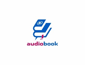 Projekt graficzny logo dla firmy online AudioBook