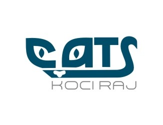 Projekt graficzny logo dla firmy online Koci raj