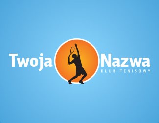 Projekt graficzny logo dla firmy online Klub tenisowy
