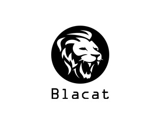 Projekt graficzny logo dla firmy online Blacat