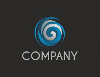 Projekt graficzny logo dla firmy online wir company