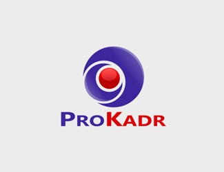 Projekt graficzny logo dla firmy online ProKadr