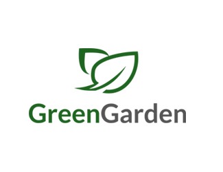 Projekt logo dla firmy GreenGarden | Projektowanie logo