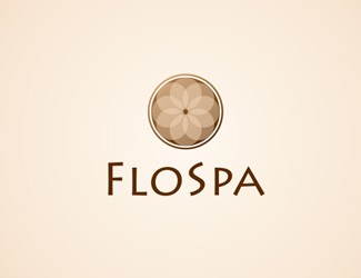 Projekt graficzny logo dla firmy online FloSpa