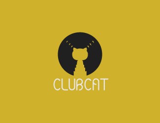 Projekt graficzny logo dla firmy online clubcat