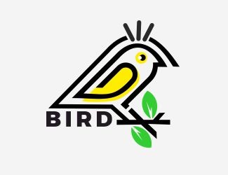 Projekt graficzny logo dla firmy online Bird