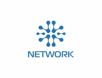 Projekt graficzny logo dla firmy online network
