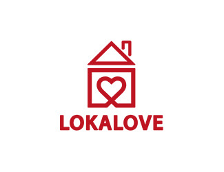 Projekt logo dla firmy Lokalove | Projektowanie logo