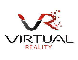 Projekt logo dla firmy Virtual Reality | Projektowanie logo