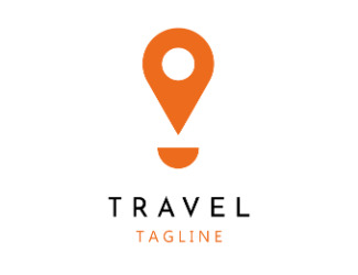 Projekt graficzny logo dla firmy online Travel