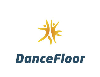 Projekt logo dla firmy DanceFloor | Projektowanie logo