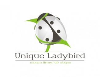 Projekt logo dla firmy unique ladybird | Projektowanie logo
