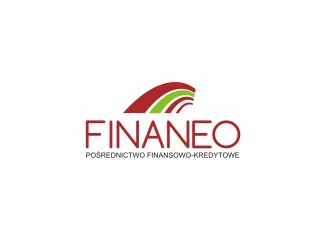 Projekt graficzny logo dla firmy online finaneo