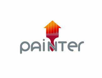 Projekt logo dla firmy PAINTER | Projektowanie logo