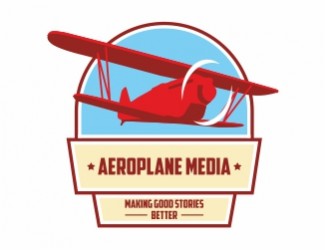 Projekt graficzny logo dla firmy online Aeroplane/Samolot