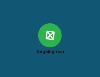 Projekt graficzny logo dla firmy online targetagroup