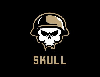 Projekt graficzny logo dla firmy online SKULL