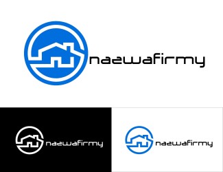 Projekt graficzny logo dla firmy online dom_2