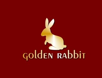 Projekt graficzny logo dla firmy online Golden Rabbit