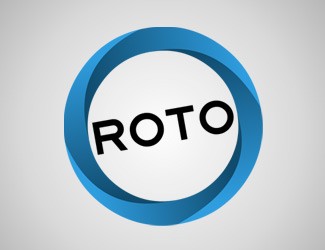 Projekt graficzny logo dla firmy online Roto