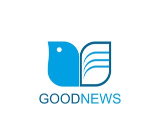 Projekt graficzny logo dla firmy online good news