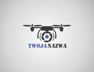 Projekt logo dla firmy dron | Projektowanie logo