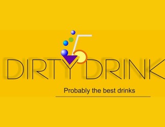 Projekt graficzny logo dla firmy online Drink