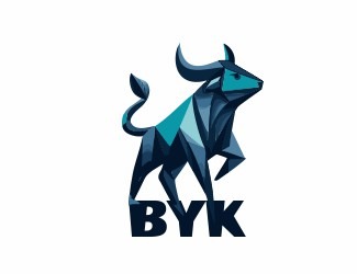 Projekt graficzny logo dla firmy online Byk