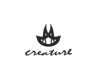 Projekt graficzny logo dla firmy online creature