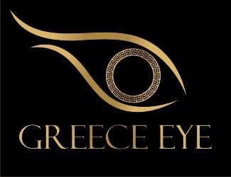 Projekt graficzny logo dla firmy online Greece Eye