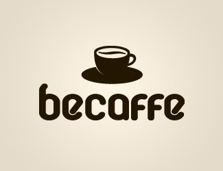 Projekt logo dla firmy becaffe | Projektowanie logo