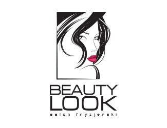 Beauty Look Fryzjer - projektowanie logo - konkurs graficzny