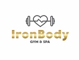 Projekt graficzny logo dla firmy online IronBody