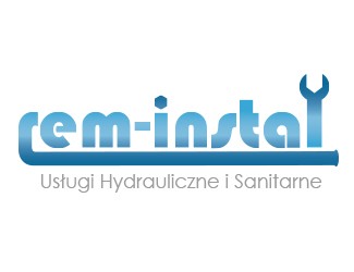 Projekt logo dla firmy Usługi Hydrauliczne | Projektowanie logo