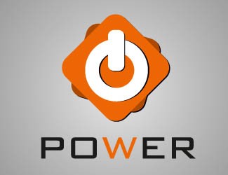 Projekt graficzny logo dla firmy online Power
