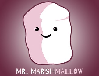 Projekt logo dla firmy MR. MARSHMALLOW | Projektowanie logo