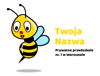 Projekt graficzny logo dla firmy online Przedszkole Pszczółka