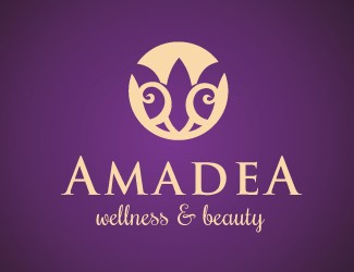 Projekt logo dla firmy Amadea | Projektowanie logo