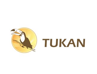 Projekt graficzny logo dla firmy online tukan