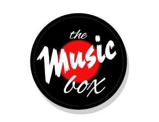 Projekt graficzny logo dla firmy online musicBox