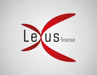 Projekt graficzny logo dla firmy online lexus finanse