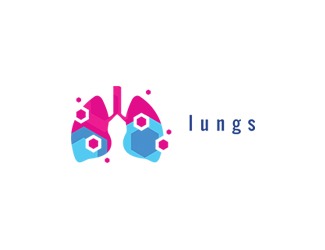 Projekt graficzny logo dla firmy online lungs 3