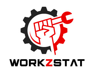 Projekt graficzny logo dla firmy online Workzstat
